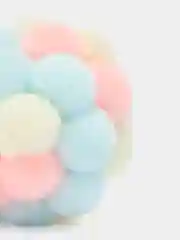Голубой игрушка для кошек, колокольчик