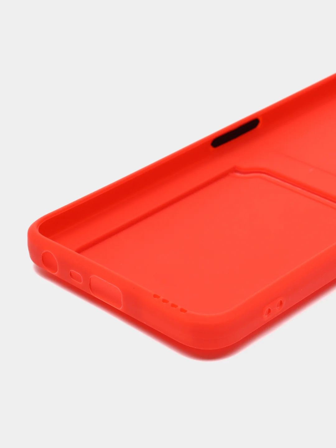 Красный чехол на Realme C35, Narzo 50A Prime, Реалми С35, Нарзо 50А Прайм, силиконовый