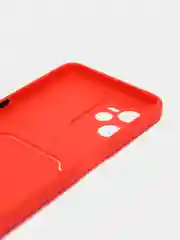 Красный чехол на Realme C35, Narzo 50A Prime, Реалми С35, Нарзо 50А Прайм, силиконовый