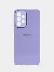 Лавандовый чехол для Samsung Galaxy A33 / Самсунг Галакси А33, пластиковый, глянцевый, под стекло