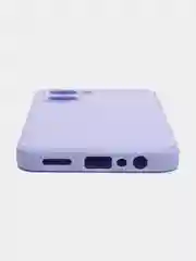 Лавандовый чехол для Realme C33, Реалми С33, пластиковый, глянцевый, под стекло