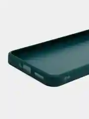 Тёмно-зелёный чехол Realme C30, C30s, Narzo 50i Prime, пластиковый, глянцевый, под стекло