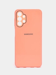 Чехол для Samsung Galaxy A13, Самсунг Галакси А13 4G, пластиковый, глянцевый, под стекло