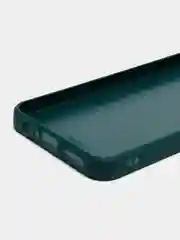 Тёмно-зелёный чехол для Realme C33, Реалми С33, пластиковый, глянцевый, под стекло