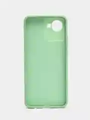 Салатовый чехол Realme C30, C30s, Narzo 50i Prime, пластиковый, глянцевый, под стекло