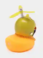 Бронзовый утка в шлеме в машину