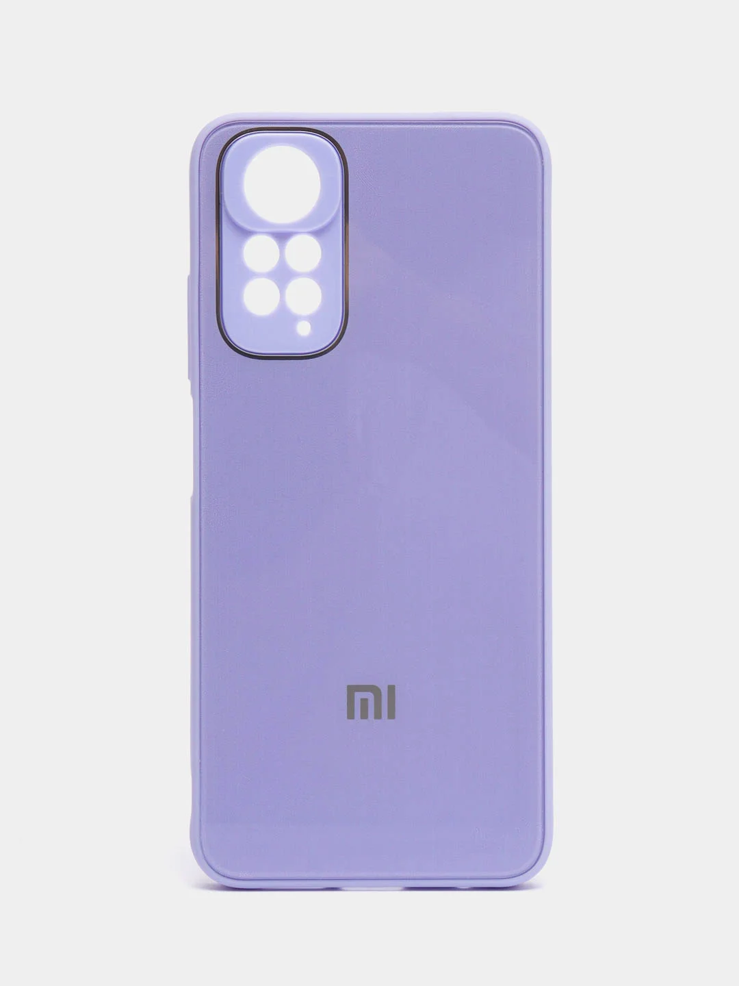 Лавандовый чехол на Xiaomi Redmi Note 11 4G, Redmi Note 11S, пластиковый, глянцевый, под стекло