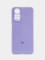 Лавандовый чехол на Xiaomi Redmi Note 11 4G, Redmi Note 11S, пластиковый, глянцевый, под стекло