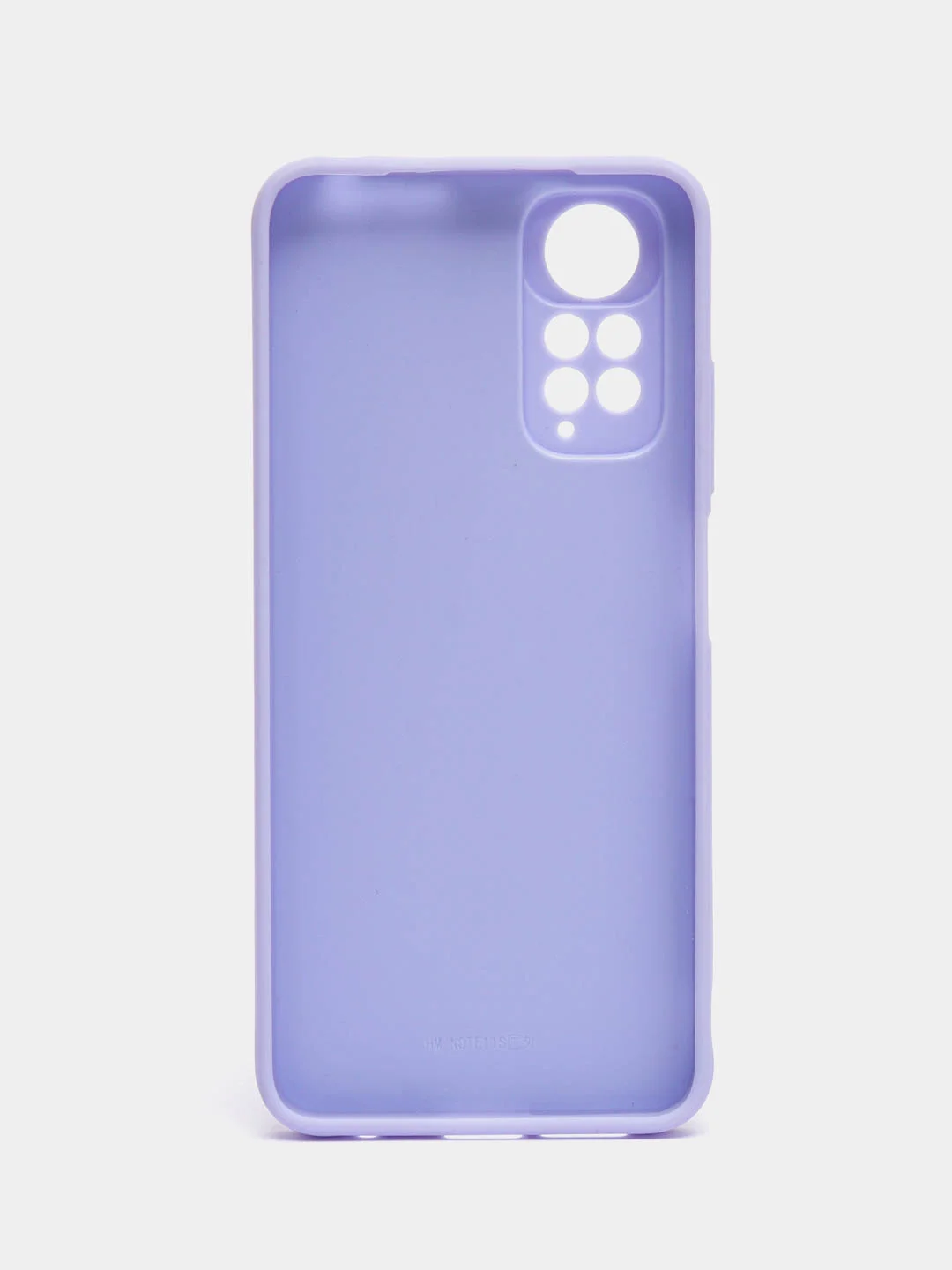 Лавандовый чехол на Xiaomi Redmi Note 11 4G, Redmi Note 11S, пластиковый, глянцевый, под стекло