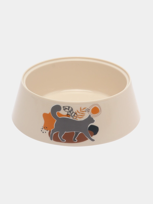 Миска Cats для кошек и собак мелких пород, 0,3 л, пластик