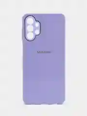 Лавандовый чехол для Samsung Galaxy A13, Самсунг Галакси А13 4G, пластиковый, глянцевый, под стекло