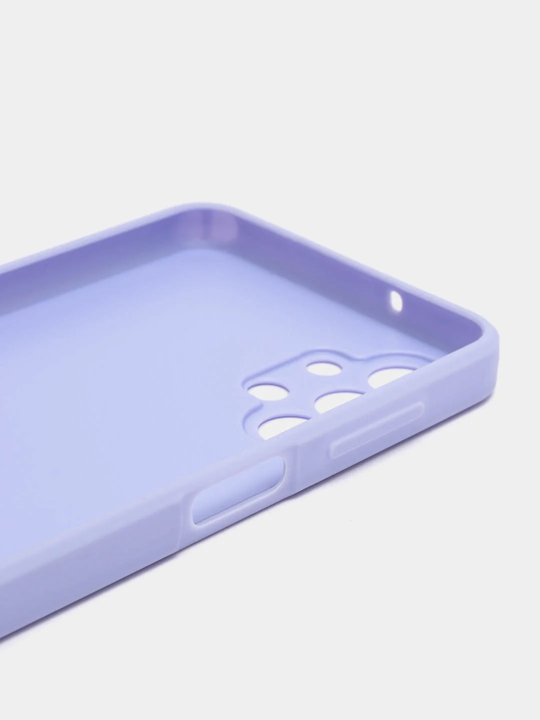 Лавандовый чехол для Samsung Galaxy A13, Самсунг Галакси А13 4G, пластиковый, глянцевый, под стекло