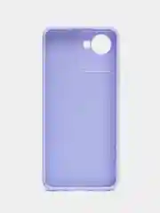 Лавандовый чехол Realme C30, C30s, Narzo 50i Prime, пластиковый, глянцевый, под стекло