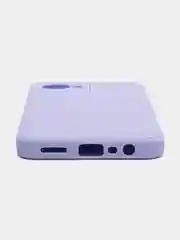 Лавандовый чехол Realme C30, C30s, Narzo 50i Prime, пластиковый, глянцевый, под стекло