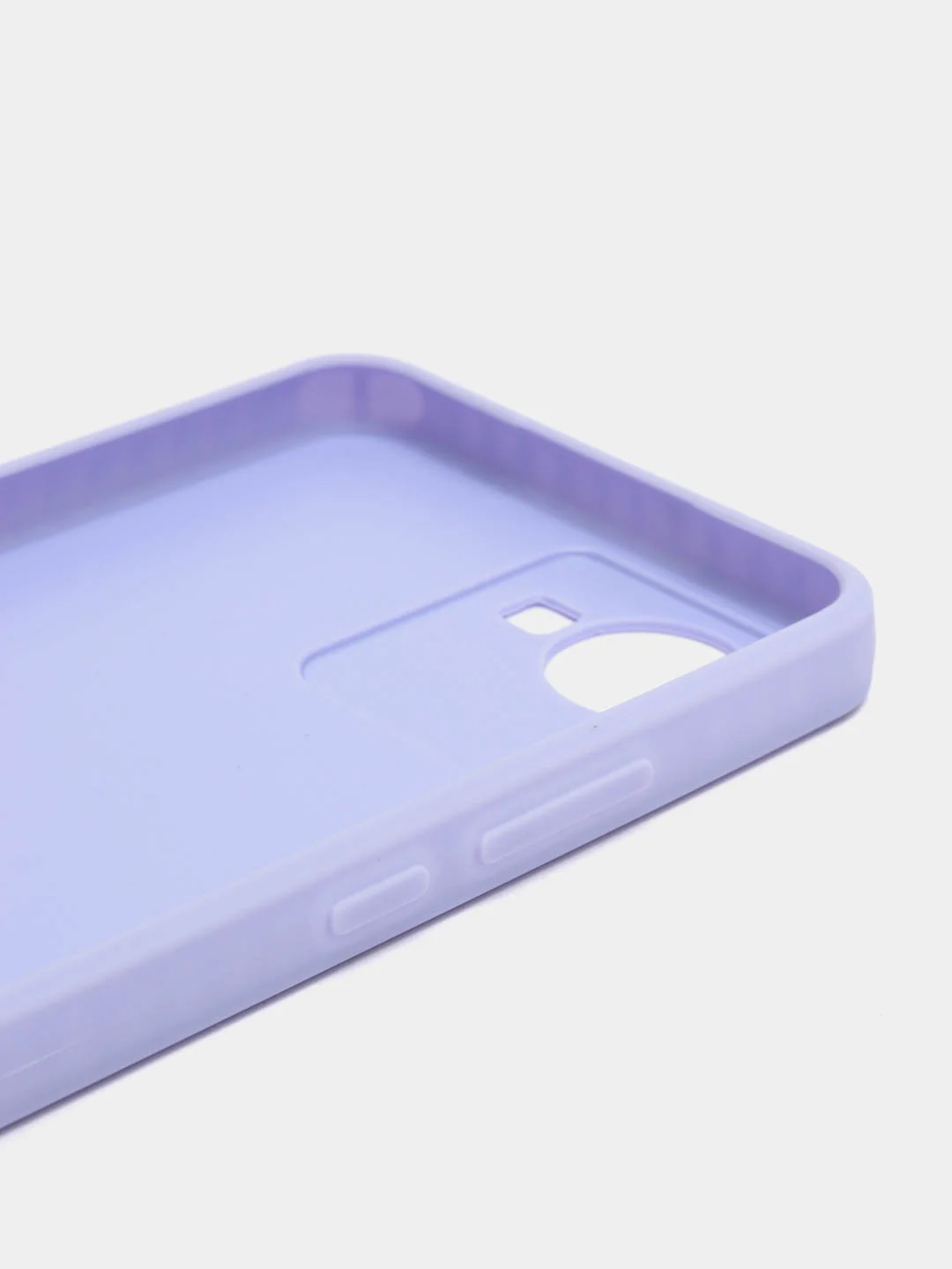 Лавандовый чехол Realme C30, C30s, Narzo 50i Prime, пластиковый, глянцевый, под стекло