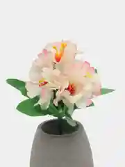 Золотистый хаки искусственные цветы. Климатисы (букет). Композиция. Высота: 210 мм