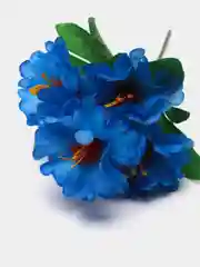 Алый искусственные цветы. Климатисы (букет). Композиция. Высота: 210 мм