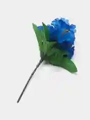 Алый искусственные цветы. Климатисы (букет). Композиция. Высота: 210 мм