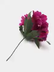 Алый искусственные цветы. Климатисы (букет). Композиция. Высота: 210 мм