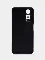 Черный чехол на Xiaomi Redmi Note 11 4G, Redmi Note 11S, пластиковый, глянцевый, под стекло