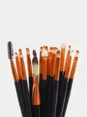 Золотой кисти для макияжа Professional MAANGE, 20 штук