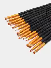 Золотой кисти для макияжа Professional MAANGE, 20 штук