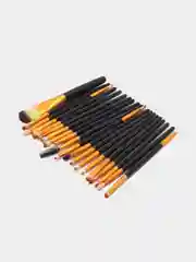 Золотой кисти для макияжа Professional MAANGE, 20 штук