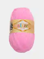 Розовый пряжа Alize Softy