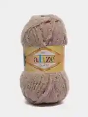 Бежевый пряжа Alize Softy