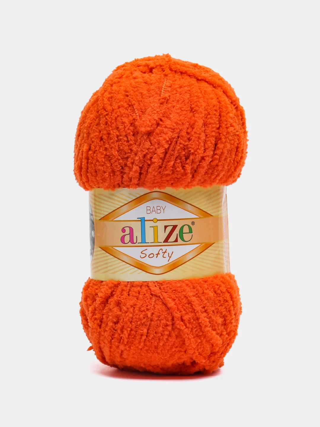 Оранжевый пряжа Alize Softy