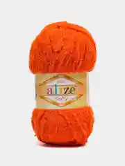 Оранжевый пряжа Alize Softy