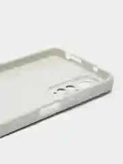 Белый чехол на Xiaomi Redmi Note 11 4G, Redmi Note 11S, пластиковый, глянцевый, под стекло