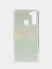 Небесно-голубой чехол Tecno Spark GO 2022, Tecno Spark 8C / Техно Спарк Го, Спарк 8 силиконовый с рисунком