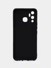 Сиреневый силиконовый чехол для Infinix HOT 12 PLAY NFC, с принтом, с рисунком (Хот 12 Плей)