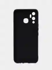 Мятный силиконовый чехол для Infinix HOT 12 PLAY NFC, с принтом, с рисунком (Хот 12 Плей)