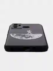 Мятный силиконовый чехол для Infinix HOT 12 PLAY NFC, с принтом, с рисунком (Хот 12 Плей)