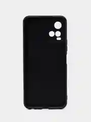 Золотистый хаки силиконовый чехол для Vivo Y33s / Y21 2021, с принтом, с рисунком (Виво У33С / у21 2021)