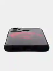 Синий меланж силиконовый чехол для Infinix HOT 12 PLAY NFC, с принтом, с рисунком (Хот 12 Плей)