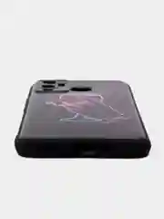 Голубой силиконовый чехол для Infinix HOT 12 PLAY NFC, с принтом, с рисунком (Хот 12 Плей)