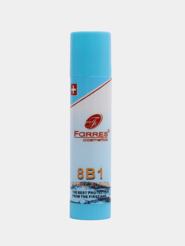 Farres cosmetics Гигиеническая помада 8 в 1 Total Action