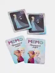 Карточная игра Мемо. Принцесса льдов. 50 карточек