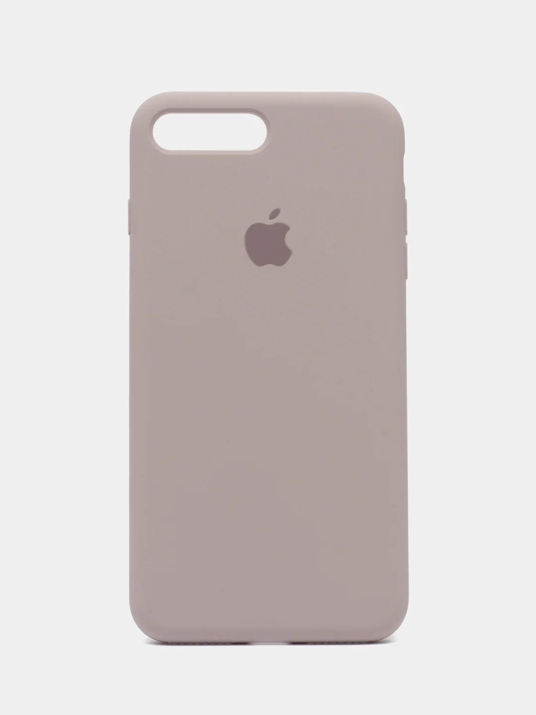 Бежевый меланж чехол для iPhone 12, 7+, 12 Pro Max, 11 Pro Max, XS Max, Silicone Case, с закрытым низом