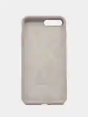 Бежевый меланж чехол для iPhone 12, 7+, 12 Pro Max, 11 Pro Max, XS Max, Silicone Case, с закрытым низом