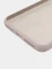 Бежевый меланж чехол для iPhone 12, 7+, 12 Pro Max, 11 Pro Max, XS Max, Silicone Case, с закрытым низом