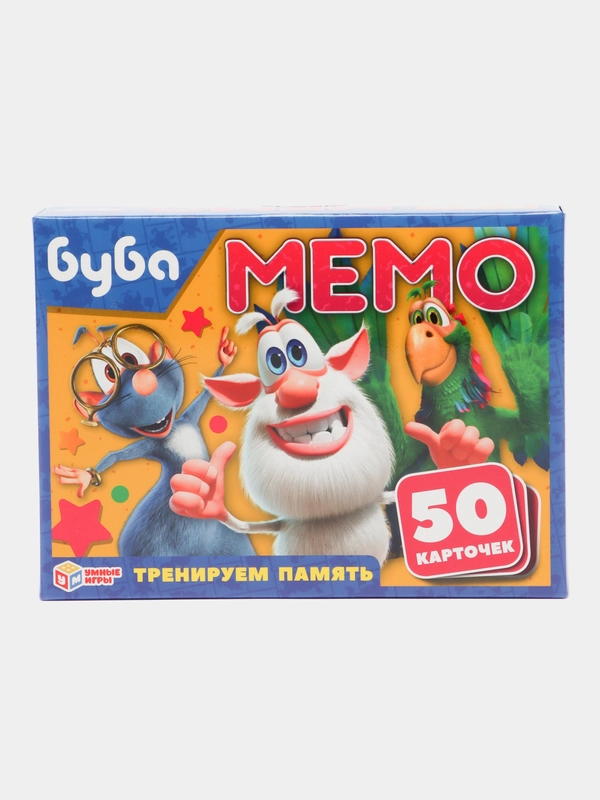 Карточная игра "Мемо. Буба"