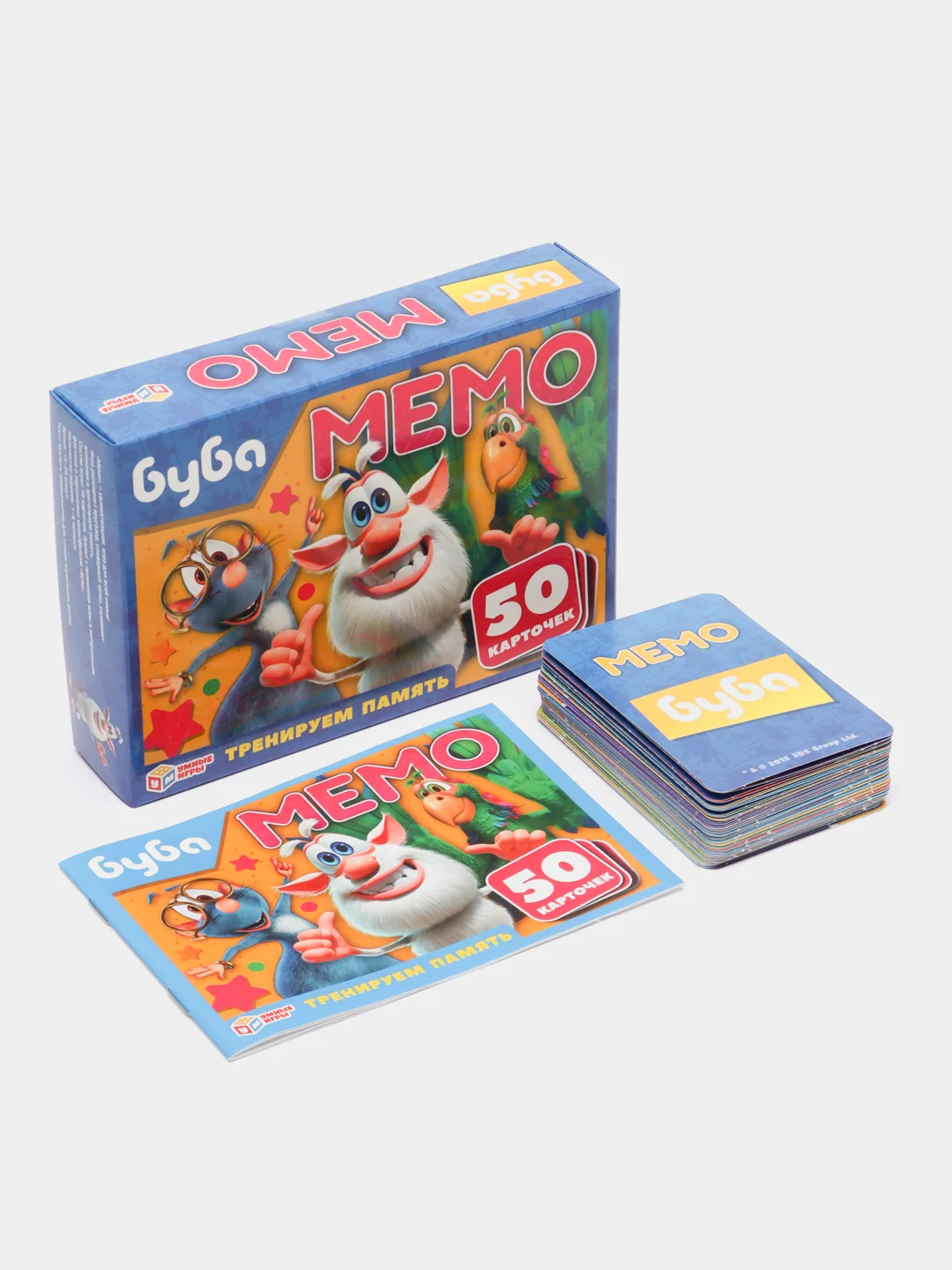 Карточная игра "Мемо. Буба"