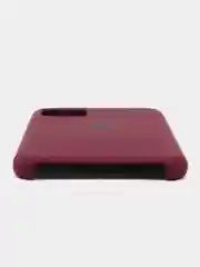 Тёмно-бордовый чехол для iPhone 11, 6S, 7, 5, XR, XS, 7+, 11 Pro Max, с открытым низом, Silicone Case
