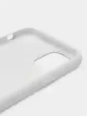 Белый чехол для iPhone 11, 6S, 7, 5, XR, XS, 7+, 11 Pro Max, с открытым низом, Silicone Case