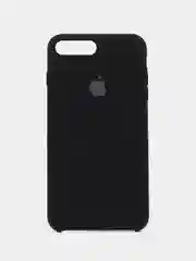 Черный чехол для iPhone 11, 6S, 7, 5, XR, XS, 7+, 11 Pro Max, с открытым низом, Silicone Case