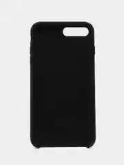 Черный чехол для iPhone 11, 6S, 7, 5, XR, XS, 7+, 11 Pro Max, с открытым низом, Silicone Case